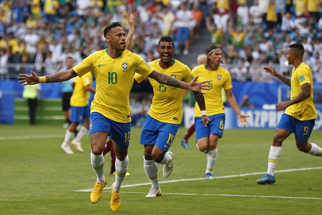 Neymar giúp Brazil vượt qua kỷ lục của ĐT Đức - ảnh 1