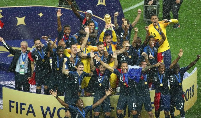 Cận cảnh ĐT Pháp đả bại Croatia 4-2, lên ngôi vô địch - ảnh 26