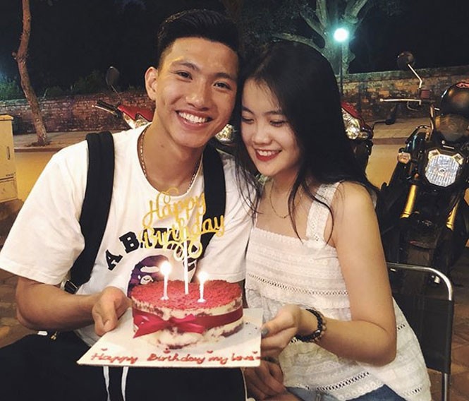 Bạn gái xinh lung linh của hậu vệ Đoàn Văn Hậu - ảnh 1