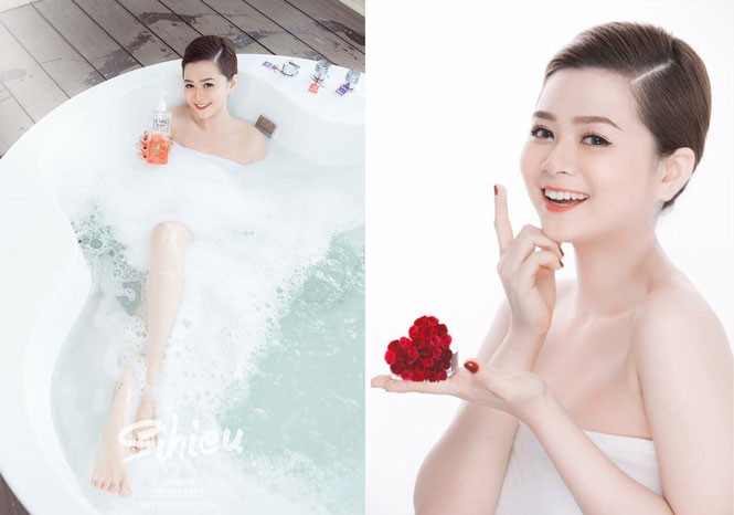 Vẻ đẹp nóng bỏng của bạn gái tuyển thủ Việt Nam - ảnh 1