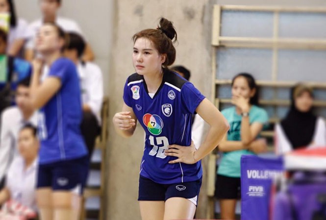 Dung nhan xinh đẹp của ‘thiên thần bóng chuyền’ Thái Lan - ảnh 4