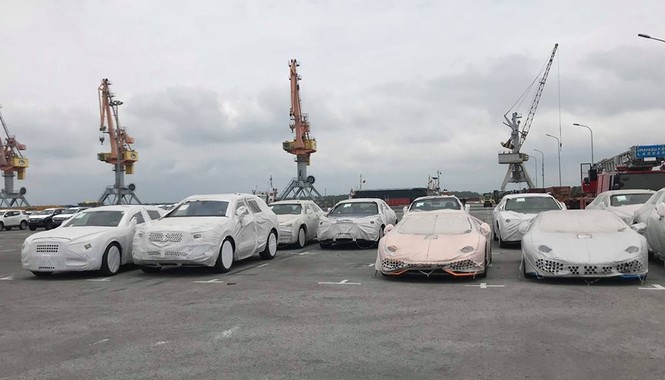 Lô xe Lamborghini nằm cảng Hải Phòng - ảnh 1