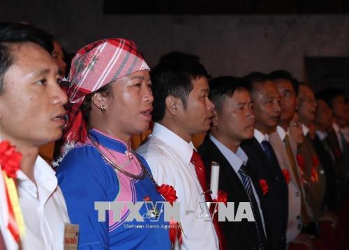 Tổng bí thư dự lễ kỷ niệm thi đua ái quốc - ảnh 7