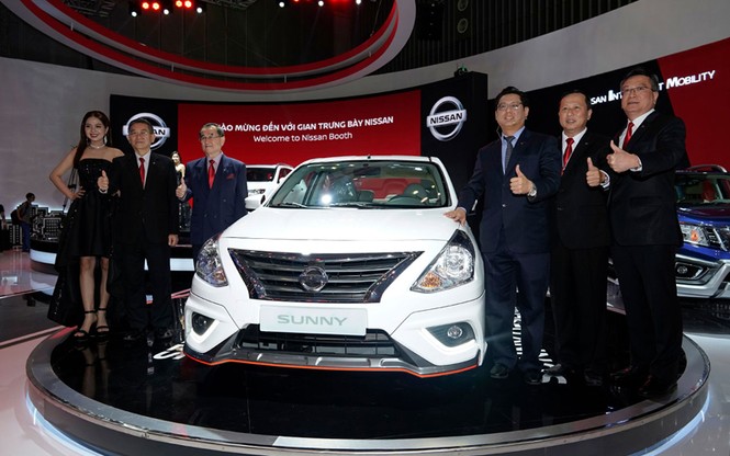 Nissan Sunny Q-Series với nâng cấp đáng giá ra mắt ở VMS 2018 - ảnh 1