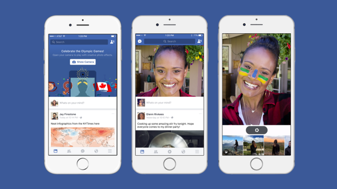 Facebook thử nghiệm bộ lọc tự sướng MSQRD - ảnh 1