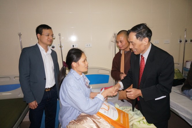 Tết ấm lòng của các bệnh nhân “mang án tử” - ảnh 1