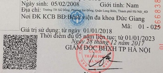 Học sinh sẽ “thiệt” khi thẻ BHYT bị in sai số năm tham gia liên tục? - ảnh 1