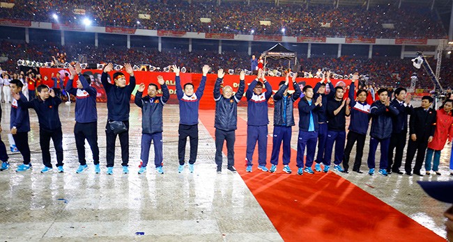 Vỡ òa cảm xúc trong lễ Vinh danh U23 Việt nam - ảnh 19