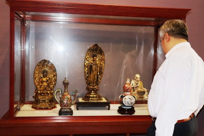Chiêm ngưỡng tượng Phật quý hiếm hội tụ về cố đô Huế - ảnh 11