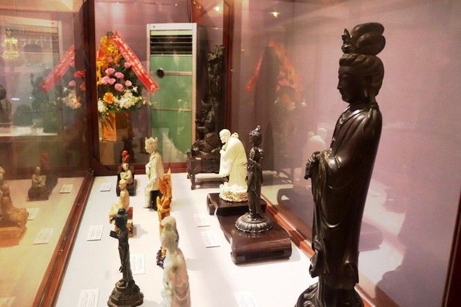 Chiêm ngưỡng tượng Phật quý hiếm hội tụ về cố đô Huế - ảnh 9