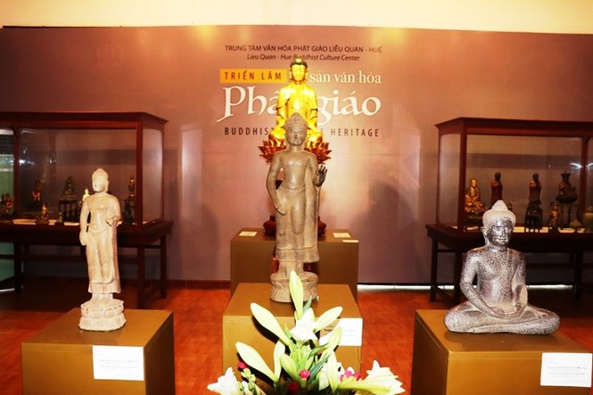 Chiêm ngưỡng tượng Phật quý hiếm hội tụ về cố đô Huế - ảnh 2