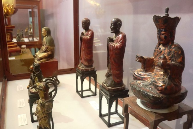 Chiêm ngưỡng tượng Phật quý hiếm hội tụ về cố đô Huế - ảnh 8
