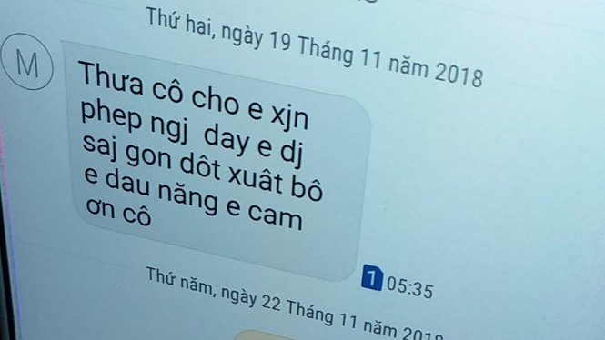 Nữ giáo viên hơn nửa tháng không đến trường, mất liên lạc với lãnh đạo - ảnh 1
