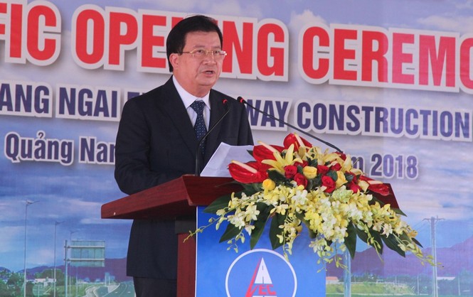 Thông xe tuyến cao tốc đầu tiên ở miền Trung - ảnh 2