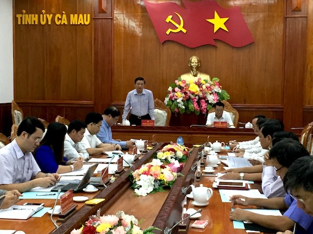 Kiểm tra phòng chống tham nhũng tại Cà Mau - ảnh 1