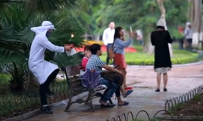 Công an làm rõ “nhóm khủng bố IS” giả quăng bom ở Hà Nội - ảnh 1