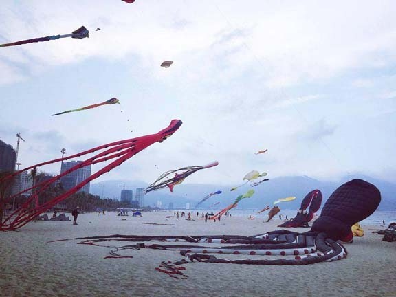 Cả đại dương “tung bay” trên những cánh diều trước biển Đông Đà Nẵng - ảnh 4