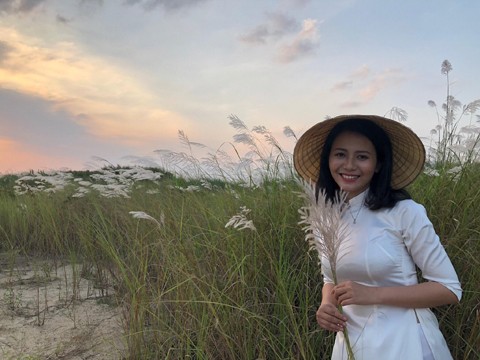 Bức tranh tuyệt tác mang tên hoa cỏ lau bên dòng Trà Khúc - ảnh 9