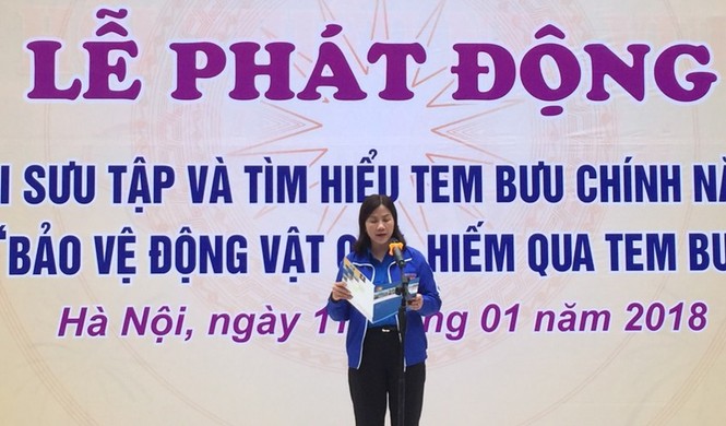 Bảo vệ động vật quý, hiếm qua tem Bưu chính - ảnh 1