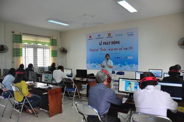 Phát động chương trình “Mizuiku - Em yêu nước sạch” năm 2018 - ảnh 2
