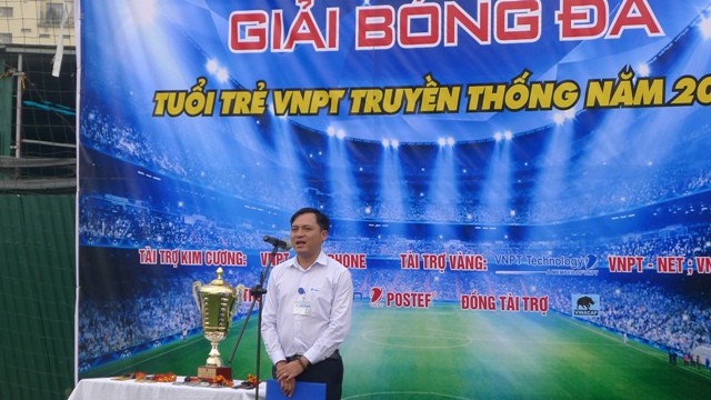 Khai mạc Giải bóng đá tuổi trẻ VNPT năm 2018 - ảnh 1