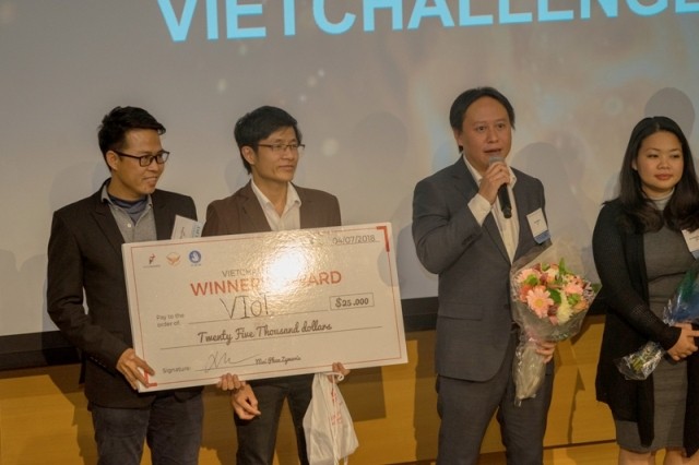VioT giải Nhất cuộc thi khởi nghiệp toàn cầu VietChallenge 2018 - ảnh 1