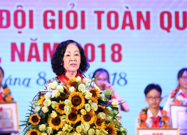 Tuyên dương Chỉ huy Đội giỏi toàn quốc năm 2018 - ảnh 2