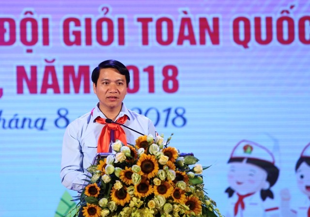 Tuyên dương Chỉ huy Đội giỏi toàn quốc năm 2018 - ảnh 1