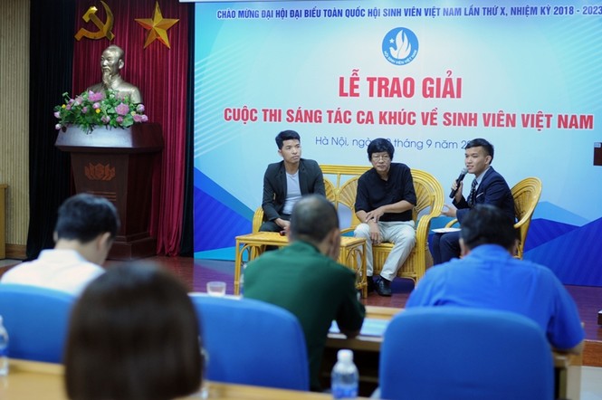 Trao giải sáng tác ca khúc về sinh viên Việt Nam - ảnh 2