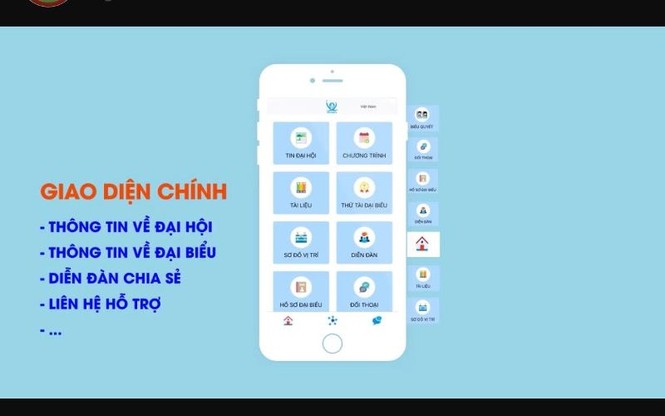 Ứng dụng công nghệ tại Đại hội Sinh viên toàn quốc lần thứ X - ảnh 2
