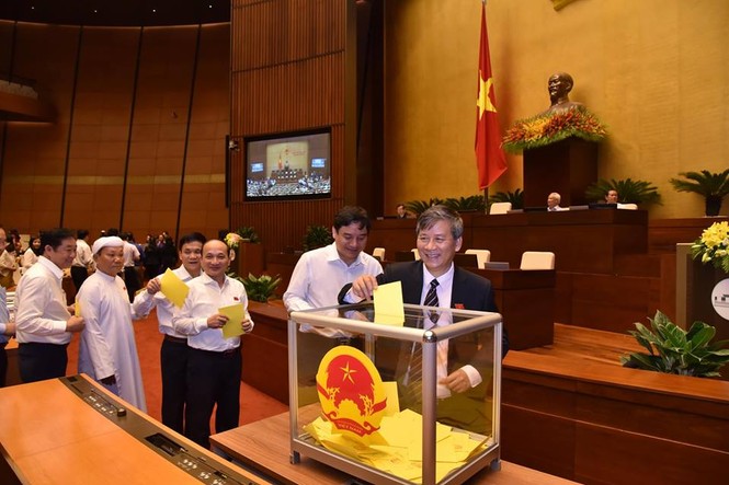 Quốc hội bỏ phiếu bầu Chủ tịch nước - ảnh 7