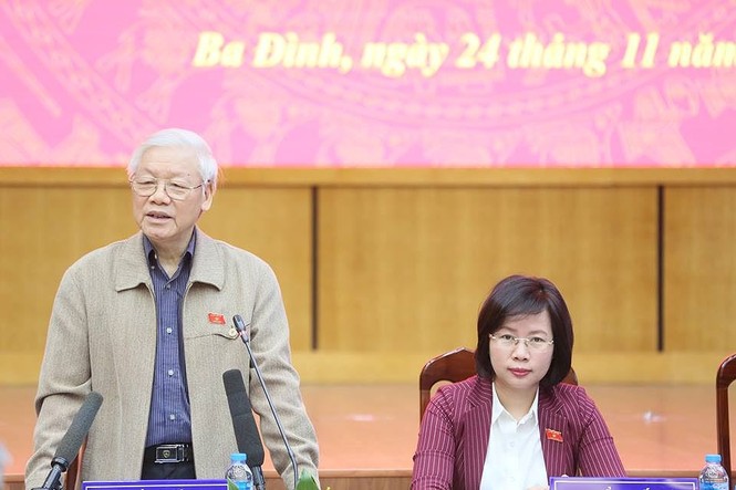 Tổng Bí thư, Chủ tịch nước: Chống tham nhũng không bao giờ nhụt chí - ảnh 1