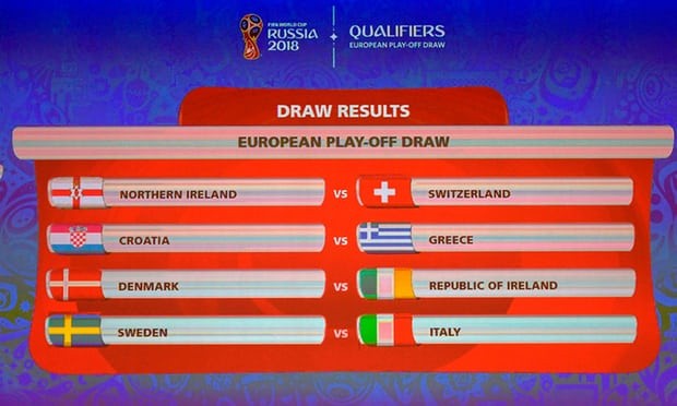 Italy quyết đấu Thụy Điển ở play-off World Cup - ảnh 1