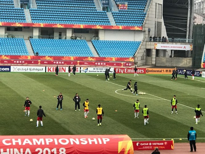 An ninh tăng cường trước trận U23 Việt Nam- U23 Qatar - ảnh 7