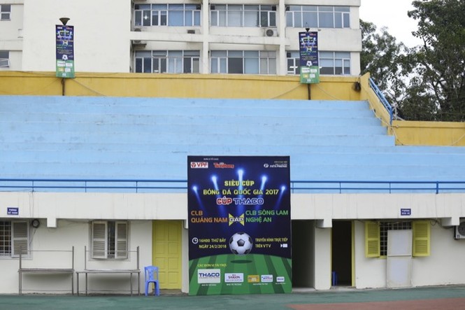 Sân Hàng Đẫy sẵn sàng cho trận tranh Siêu cúp Quốc gia - ảnh 11