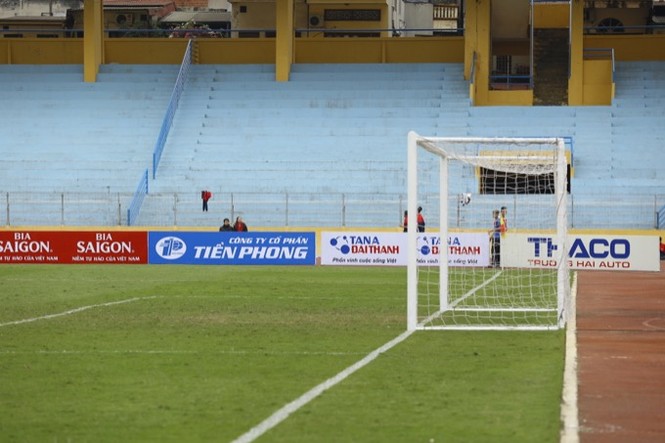 Sân Hàng Đẫy sẵn sàng cho trận tranh Siêu cúp Quốc gia - ảnh 9