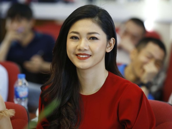 Hoa hậu Mỹ Linh, Á hậu Thanh Tú rạng rỡ tại họp báo Việt dã toàn quốc - ảnh 4