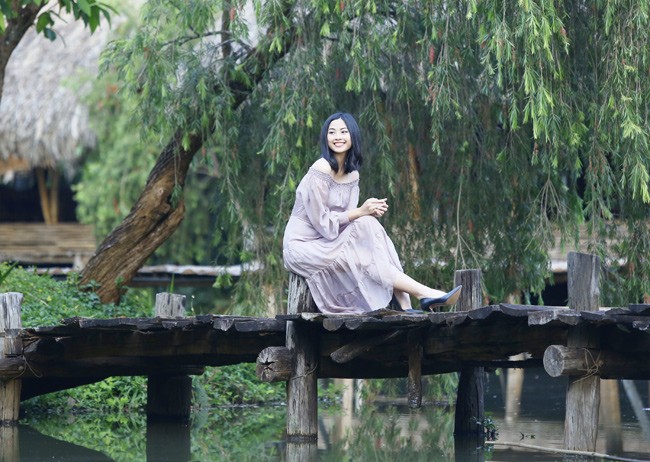 Ngắm dàn mỹ nhân đồng hành cùng Việt dã Tiền Phong - ảnh 13
