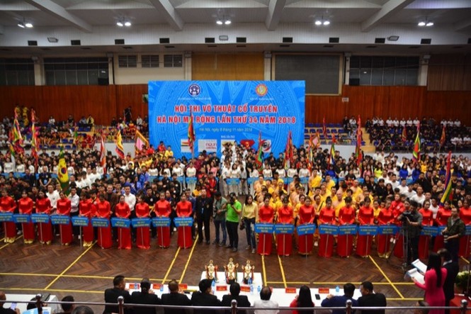 Môn phái của kỳ nhân Hà Châu tái ngộ làng võ Hà thành - ảnh 1