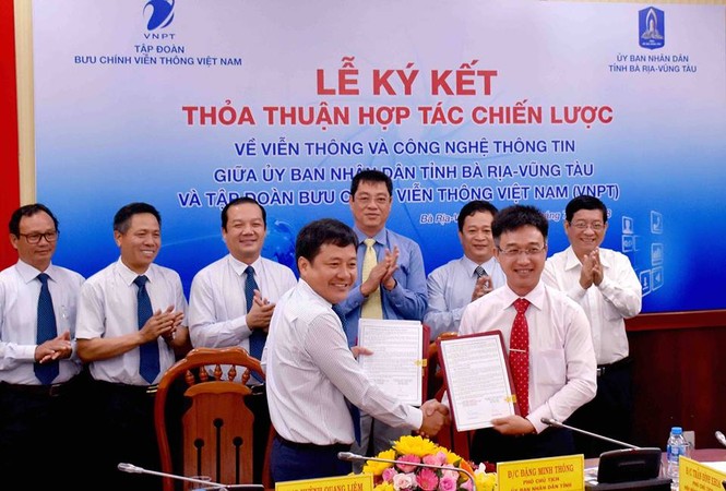 VNPT, Bà Rịa-Vũng Tàu trở thành đối tác chiến lược - ảnh 1