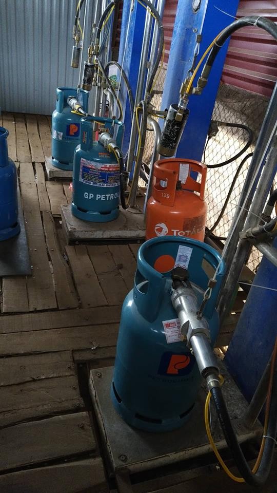 Triệt phá trạm chiết gas lậu “khủng” nằm giữa thành phố Hải Dương - ảnh 2