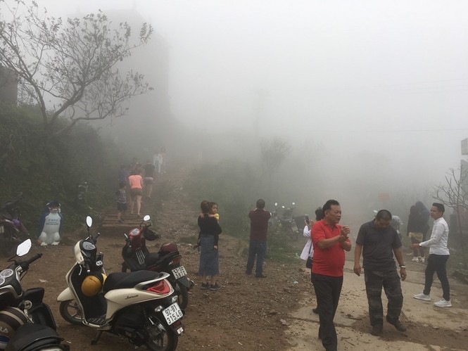 Sương mù phủ kín, Hải Vân Quan 'biến hóa' thành... Sa Pa - ảnh 4