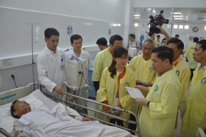 Hai nạn nhân đã có dấu hiệu tích cực - ảnh 1