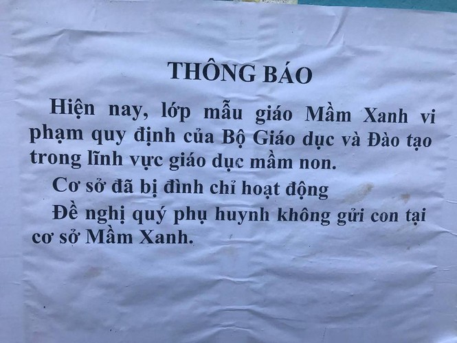 Công an làm việc với phụ huynh có con bị bảo mẫu dùng dao 'dạy dỗ' - ảnh 4