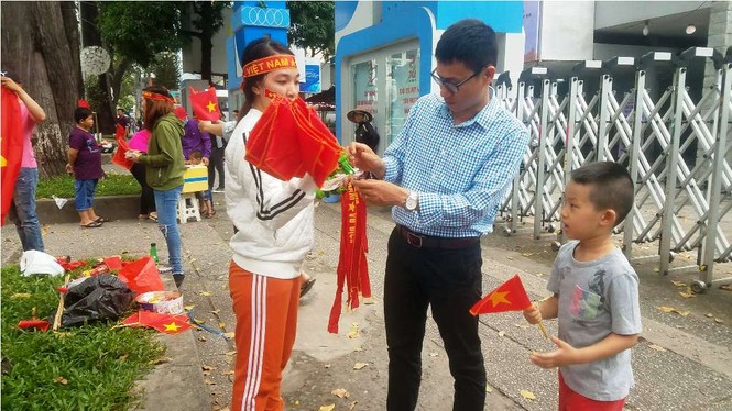 Người Sài Gòn háo hức chờ trận đấu lịch sử của U23 Việt Nam - ảnh 6