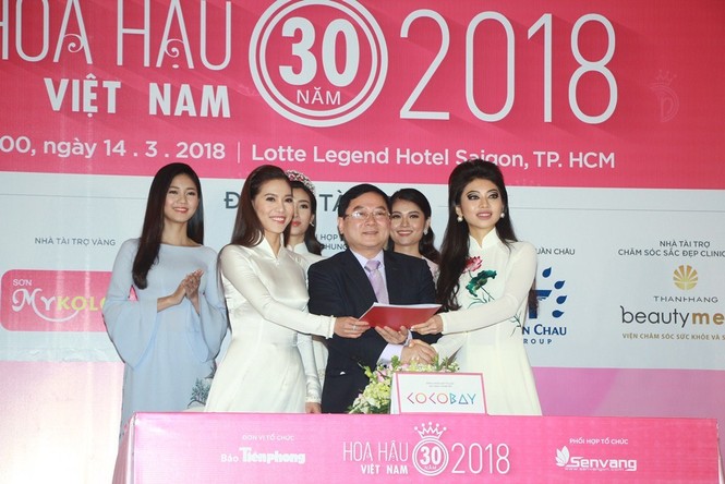 Những nhà tài trợ đầu tiên của Hoa hậu Việt Nam 2018 - ảnh 1