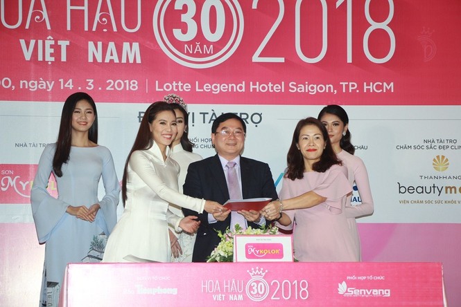 Những nhà tài trợ đầu tiên của Hoa hậu Việt Nam 2018 - ảnh 3