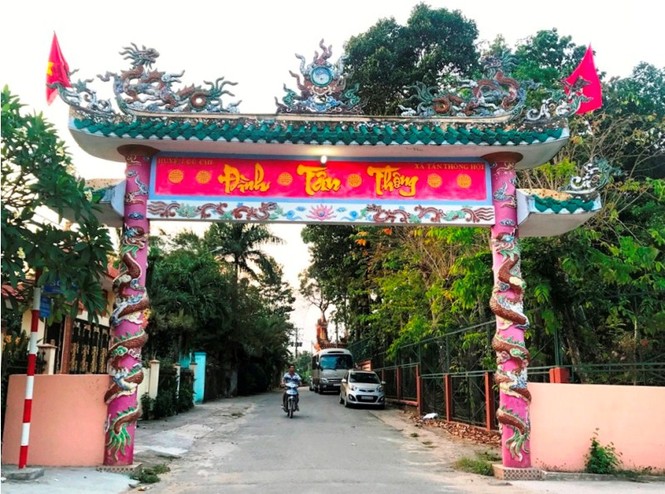 Ngôi đình 'anh Hai Khải' thường ngồi uống trà đàm đạo với các bô lão - ảnh 1
