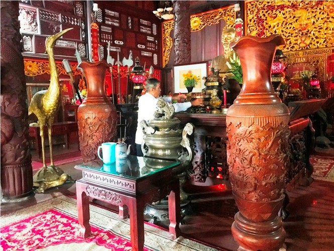 Ngôi đình 'anh Hai Khải' thường ngồi uống trà đàm đạo với các bô lão - ảnh 5
