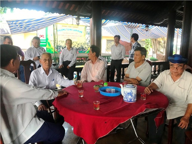 Ngôi đình 'anh Hai Khải' thường ngồi uống trà đàm đạo với các bô lão - ảnh 8